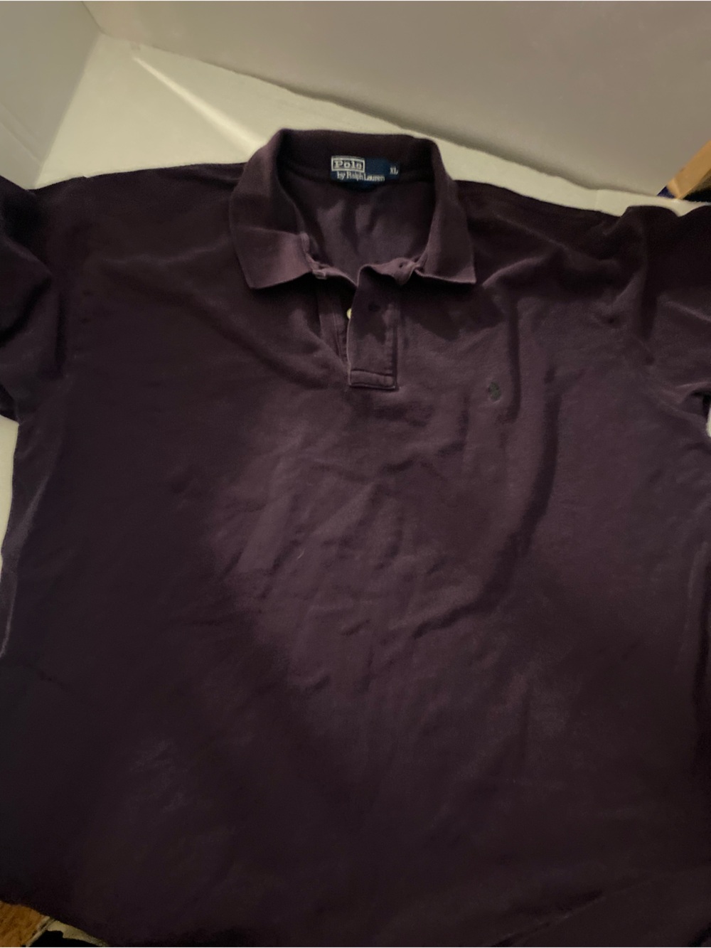 Polo by Ralph Lauren Men’s Dark Purple Polo Shirt